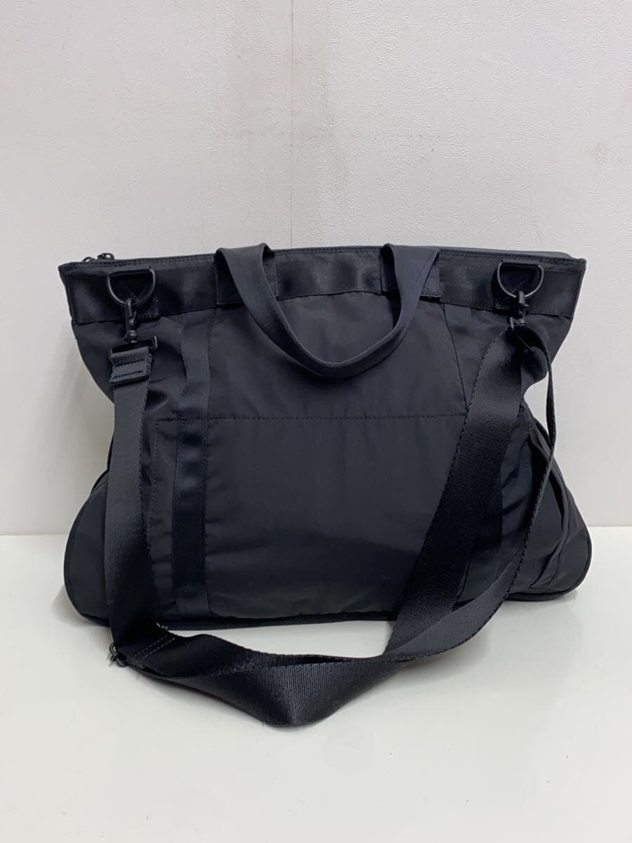 D-VEC shoulder bag nylon BLK solid color 3