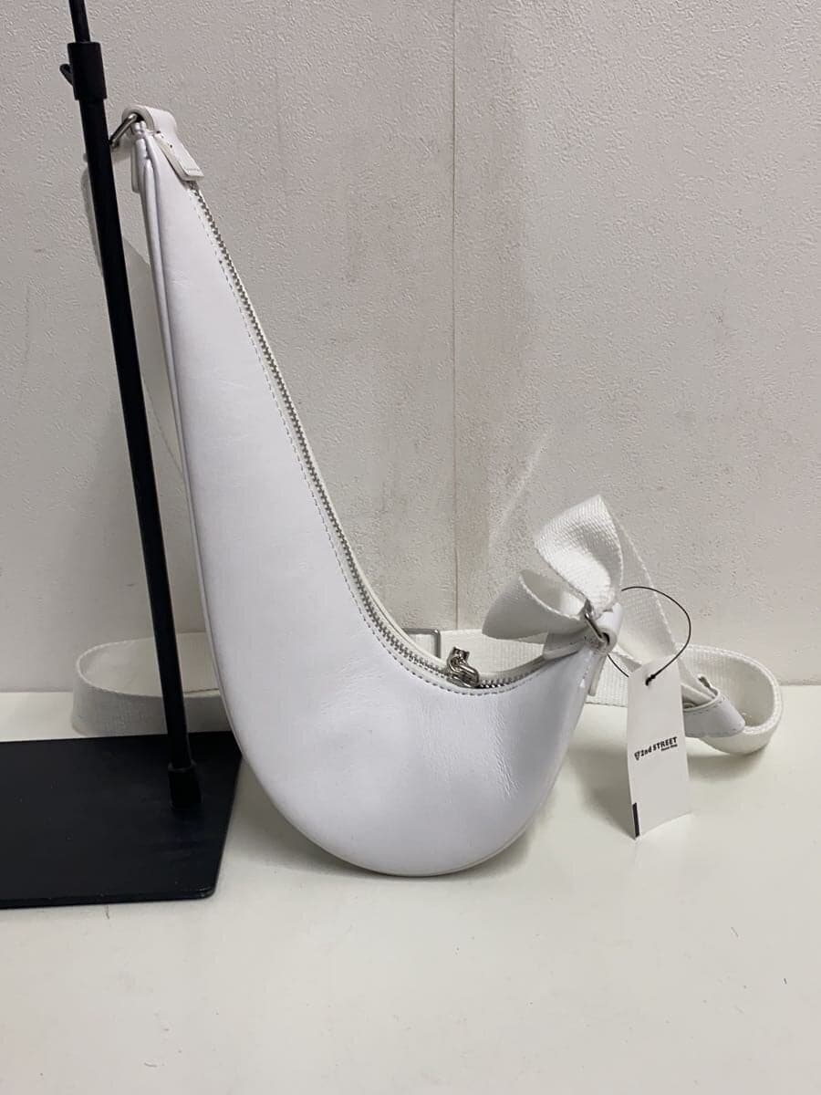 NIKE × JACQUEMUS Shoulder Bag Leather WHT DQ0324-100 Swoosh Bag 3