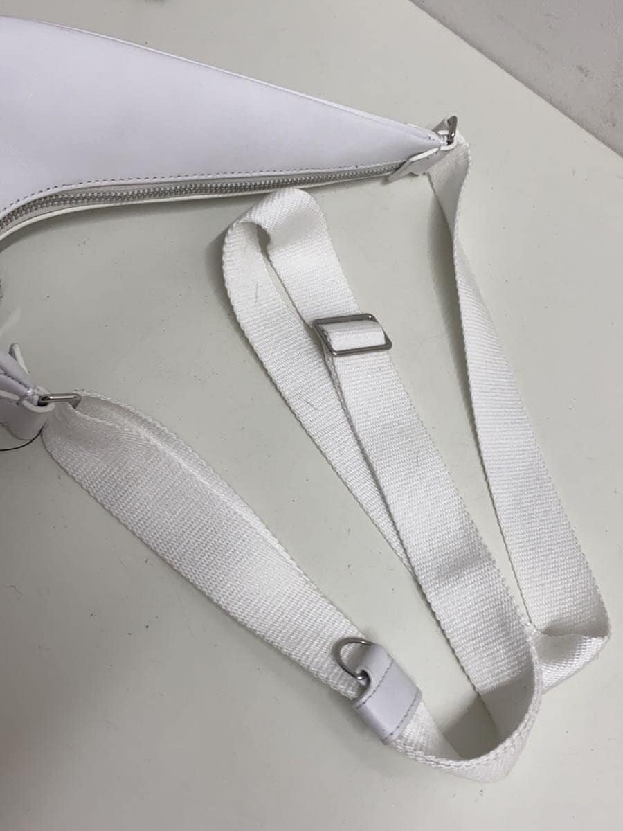 NIKE × JACQUEMUS Shoulder Bag Leather WHT DQ0324-100 Swoosh Bag 6