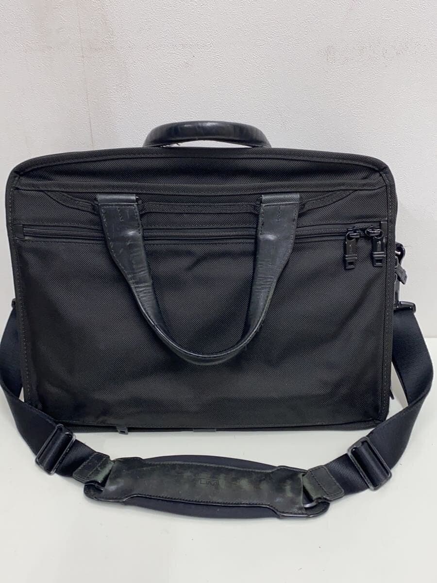 TUMI Shoulder Bag Polyester Black Solid Color *Shows signs of use 3