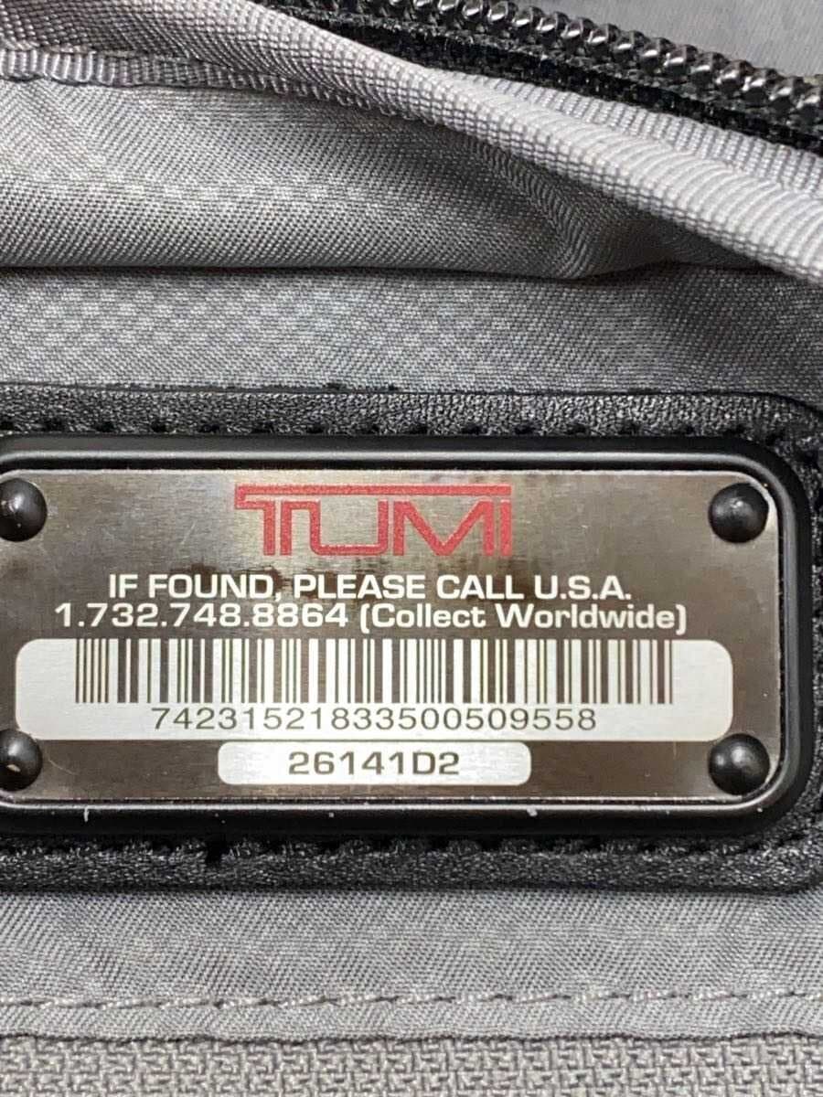 TUMI Shoulder Bag Polyester Black Solid Color *Shows signs of use 5