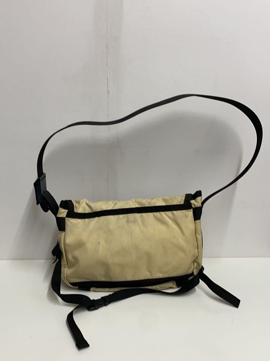 over land shoulder bag polyester BEG solid color * signs of use 3