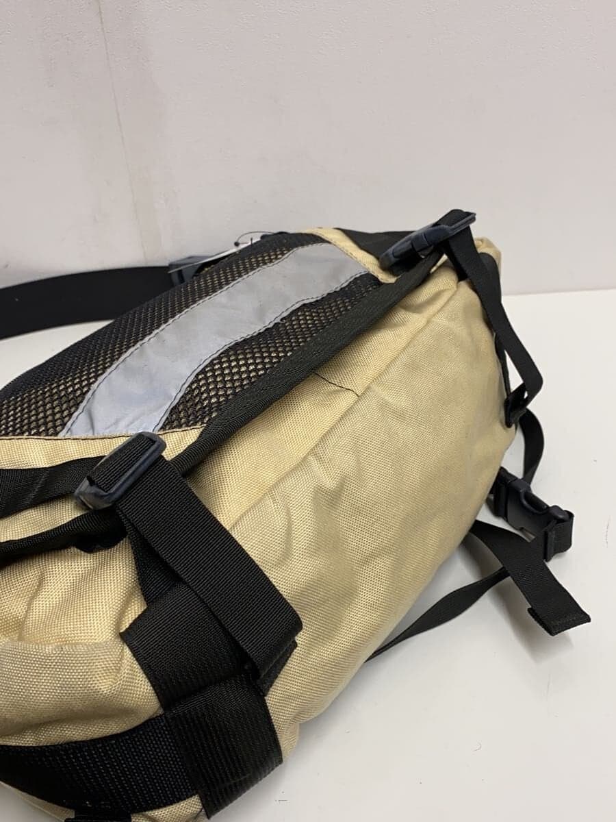 over land shoulder bag polyester BEG solid color * signs of use 4