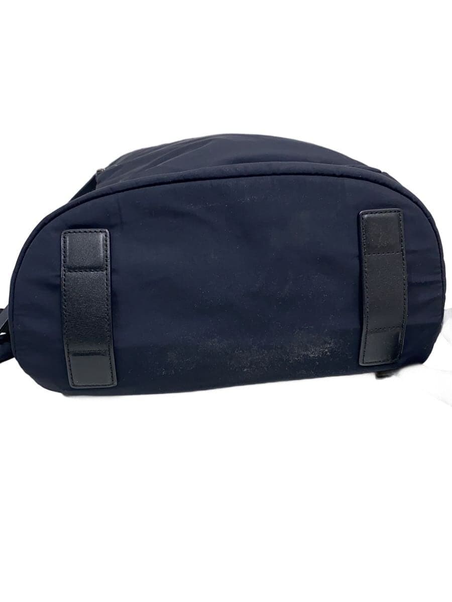 TUMI backpack nylon navy plain *has inner stains 4