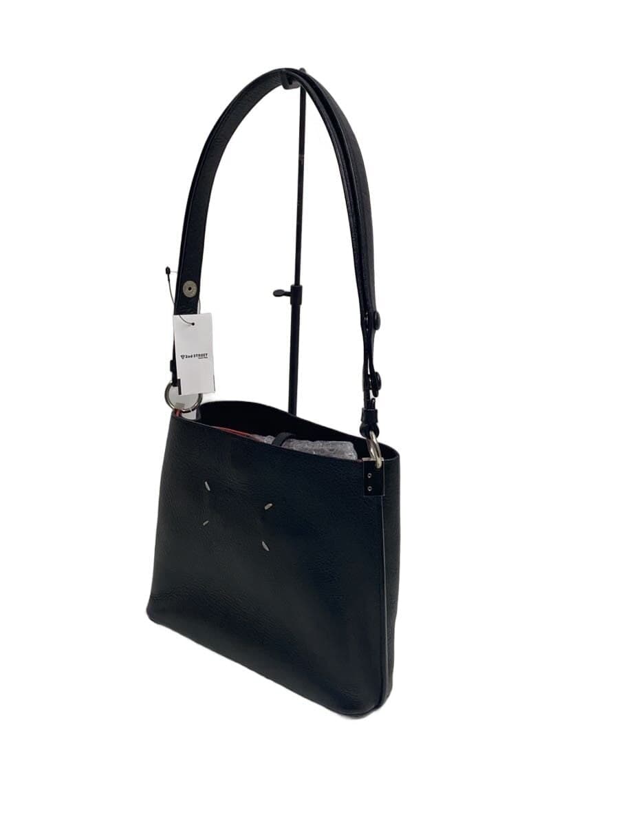 Maison Margiela shoulder bag leather BLK plain S36WG0167 2