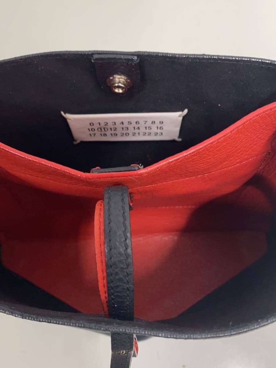 Maison Margiela shoulder bag leather BLK plain S36WG0167 6