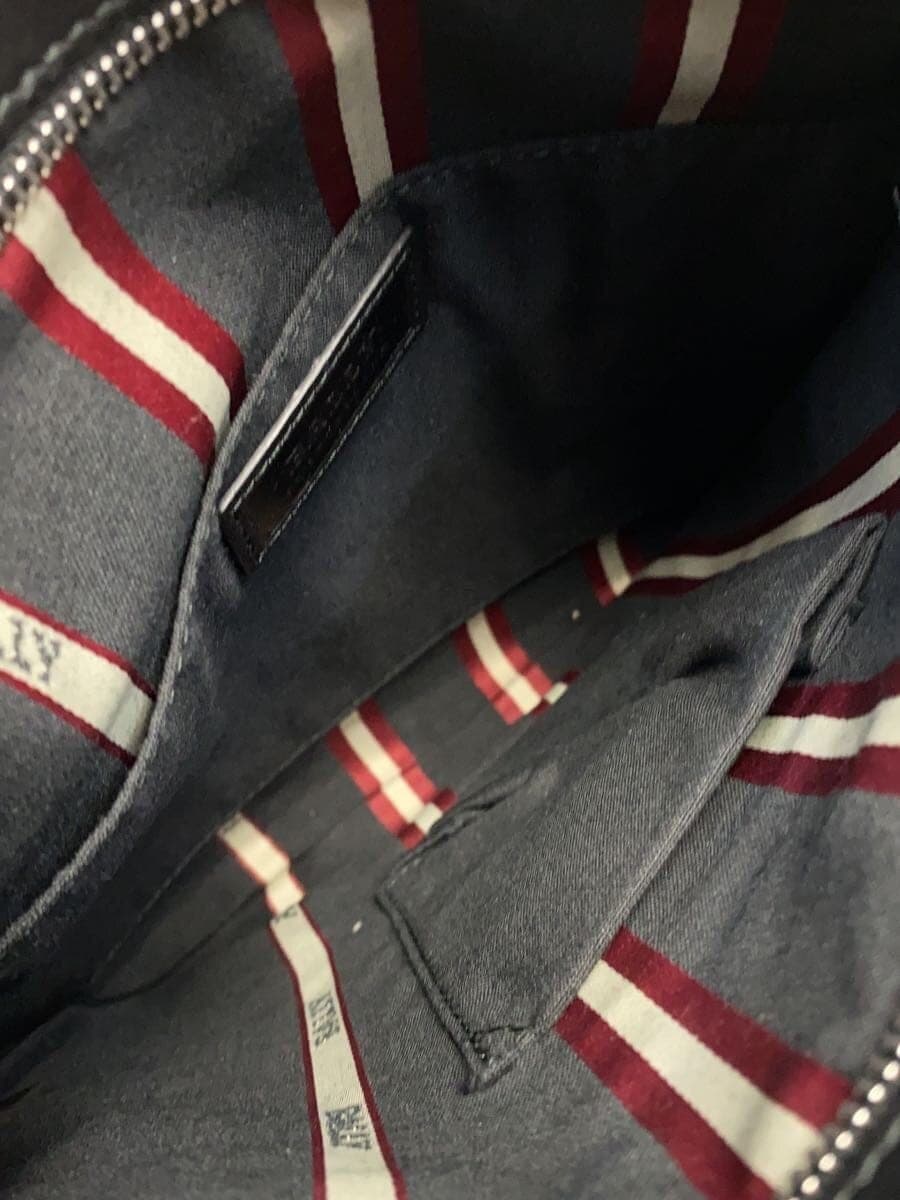 BALLY Shoulder Bag Leather BLK TREZZINI CROSS BODY 6