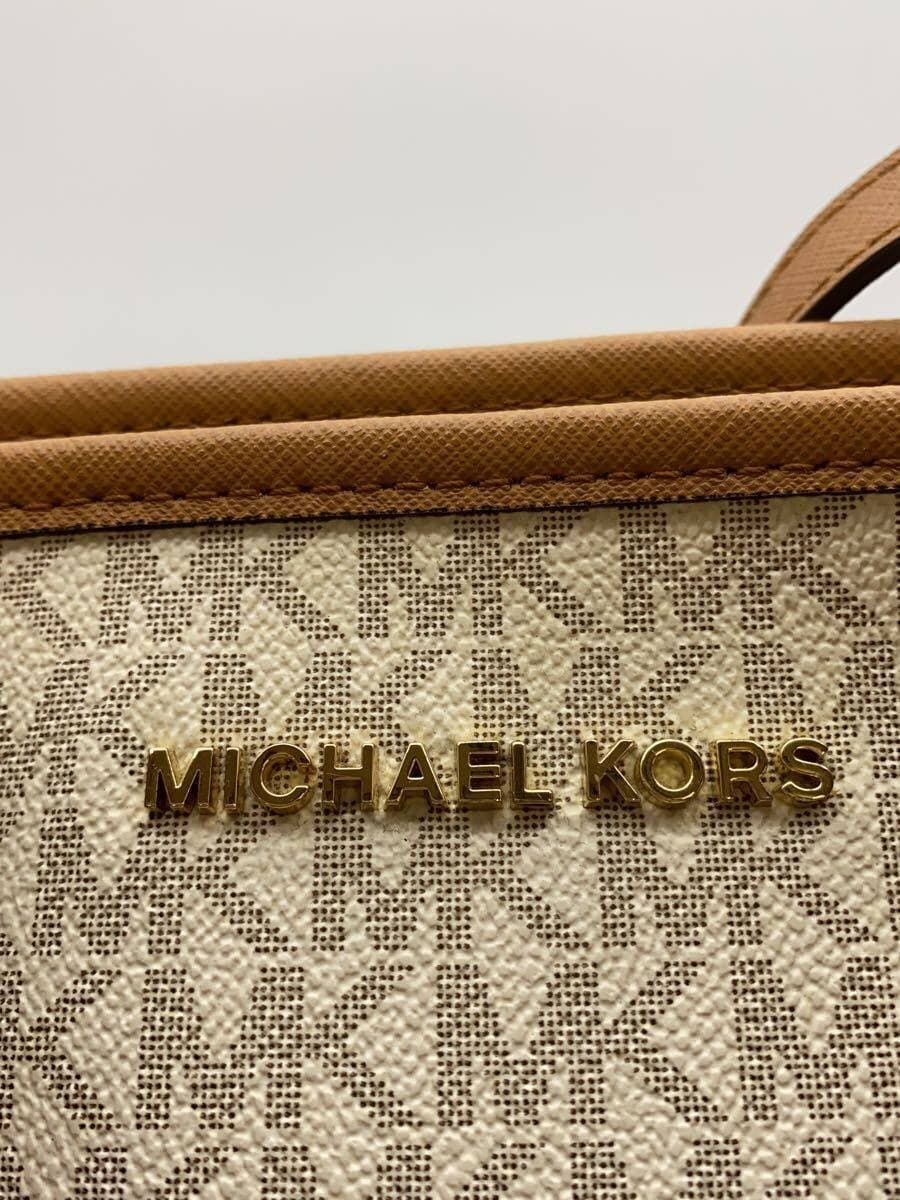 MICHAEL KORS Tote Bag PVC WHT All-over pattern 35T9GTVT9V 5