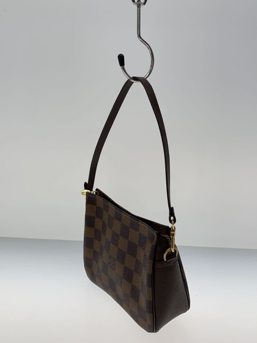 LOUIS VUITTON Trousse Makeup _Damier Ebene PVC BRW Check 2