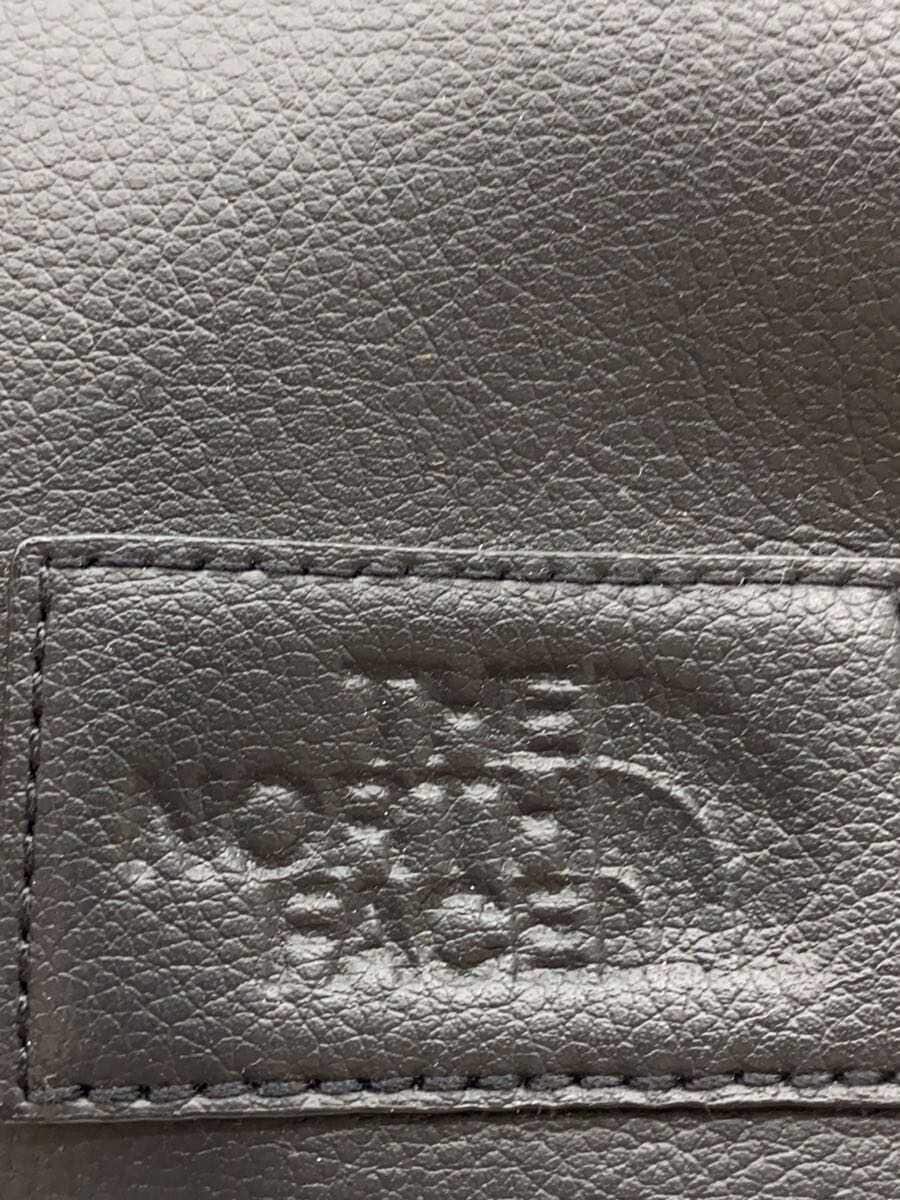 THE NORTH FACE Waist Bag Faux Leather BLK Plain NM82084 5