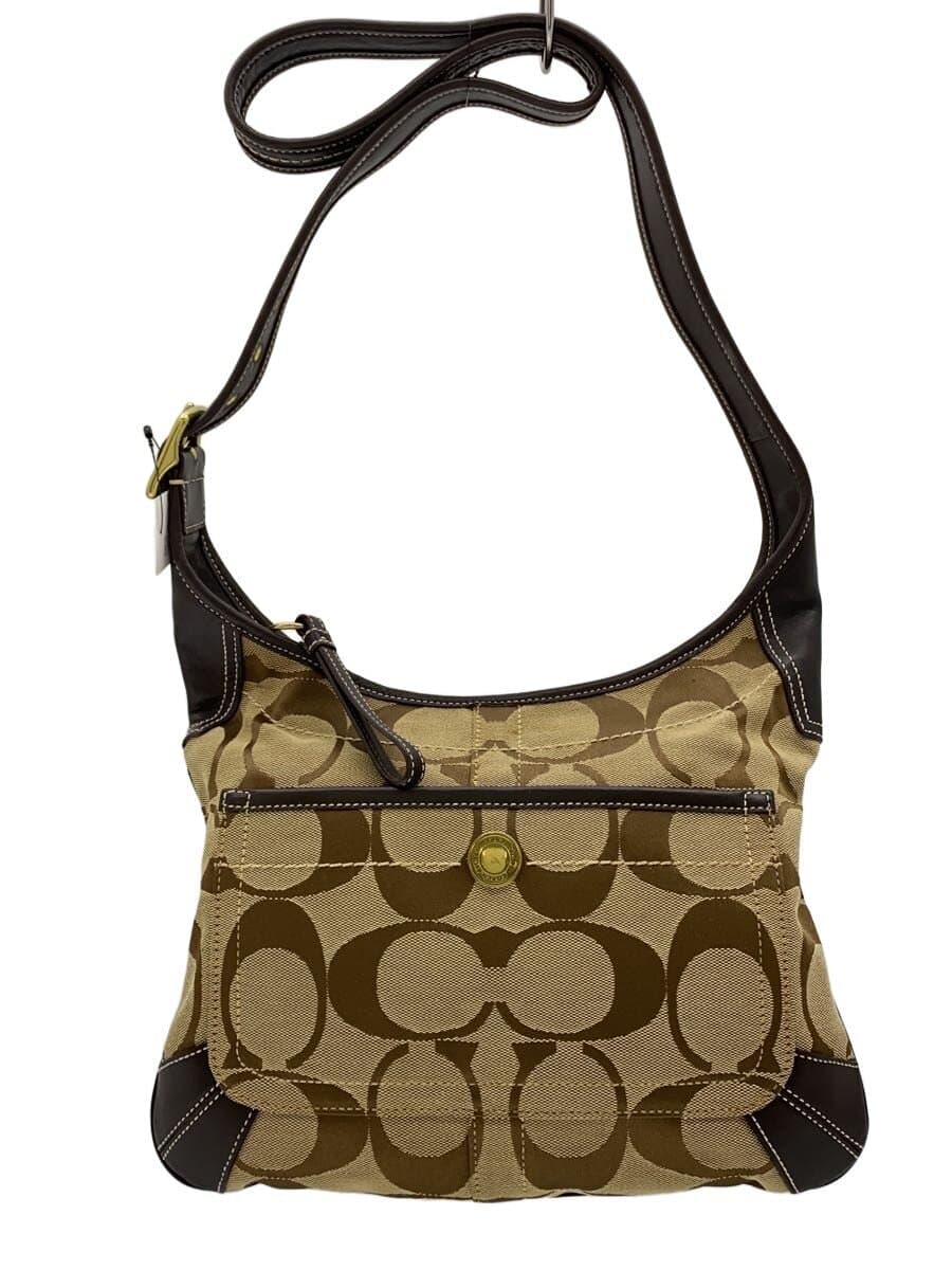 COACH Ergo Crossbody Signature Beige -- BRW Allover Pattern 10768