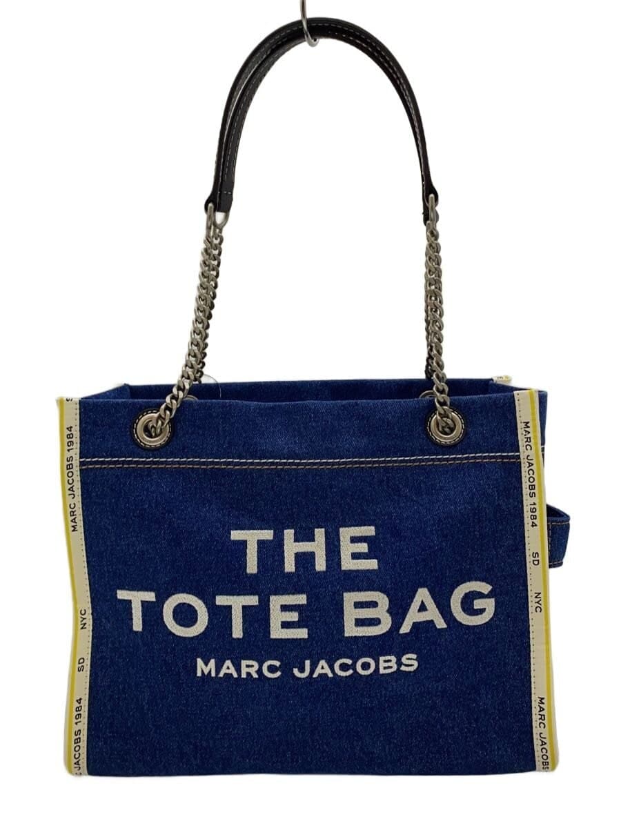 MARC JACOBS Tote Bag Denim IDG THE DENIM CHAIN SMALL TOTE BAG