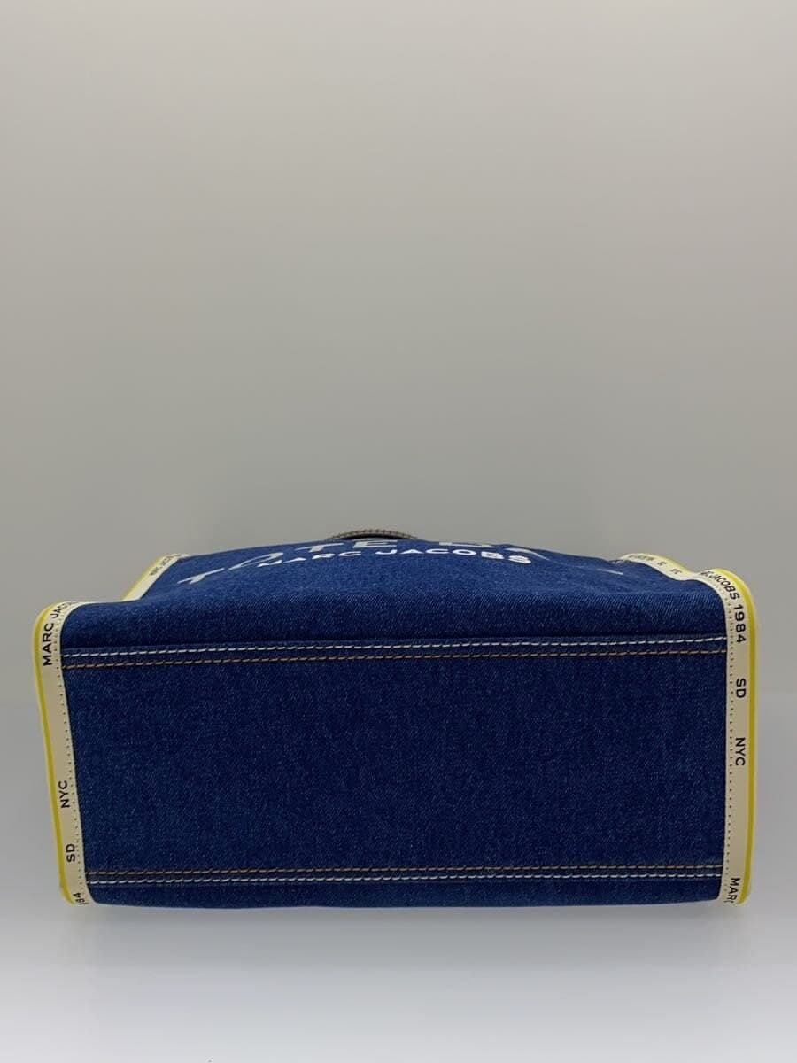 MARC JACOBS Tote Bag Denim IDG THE DENIM CHAIN SMALL TOTE BAG 4