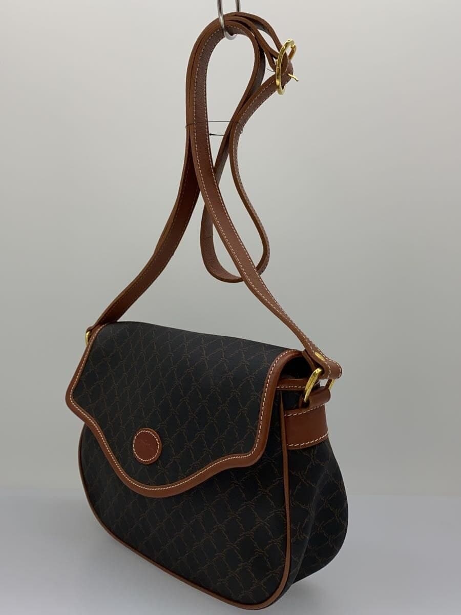 LONGCHAMP Shoulder Bag -- BLK All-over pattern 2