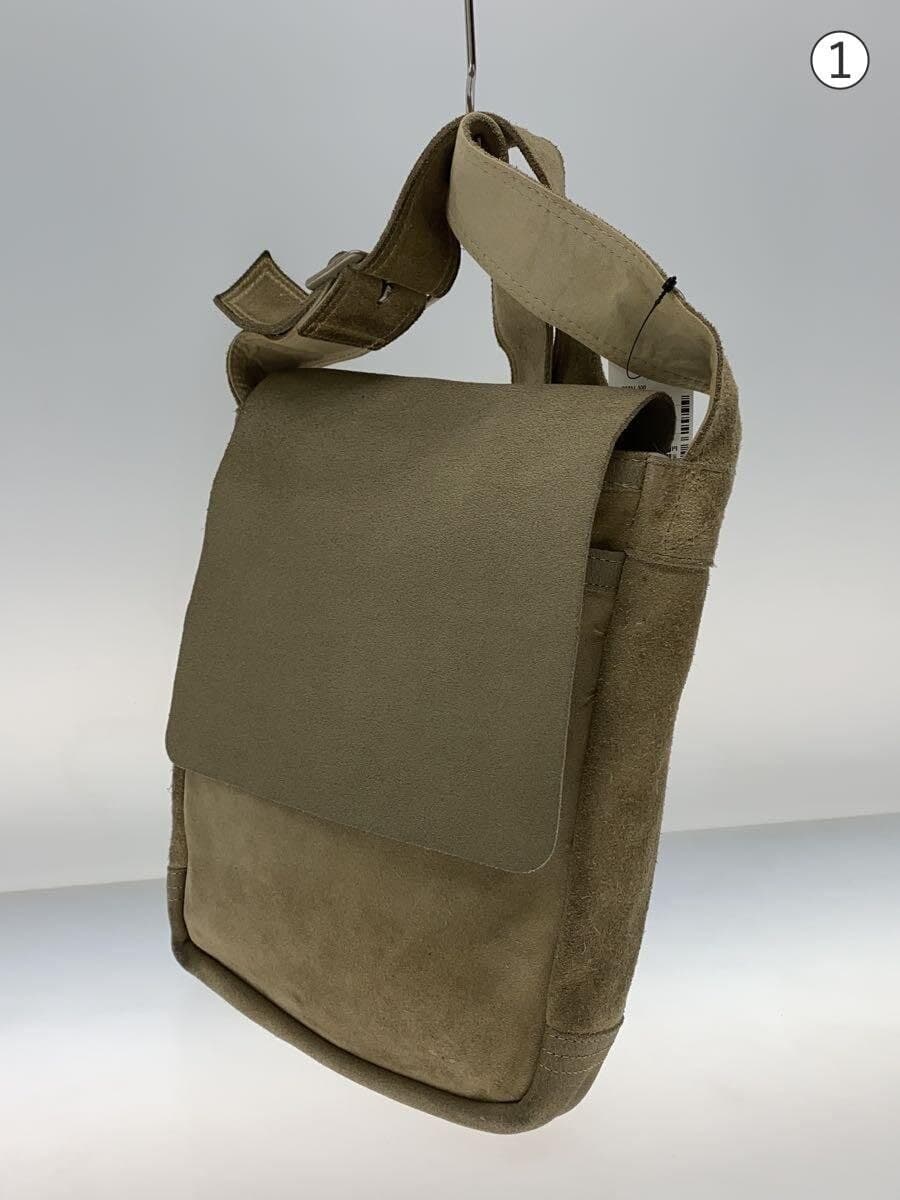 PORTER shoulder bag leather BEG 2