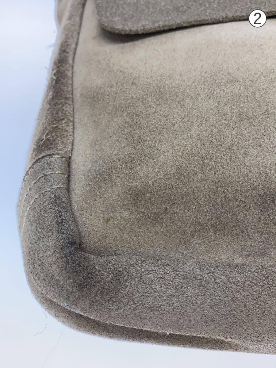 PORTER shoulder bag leather BEG 7