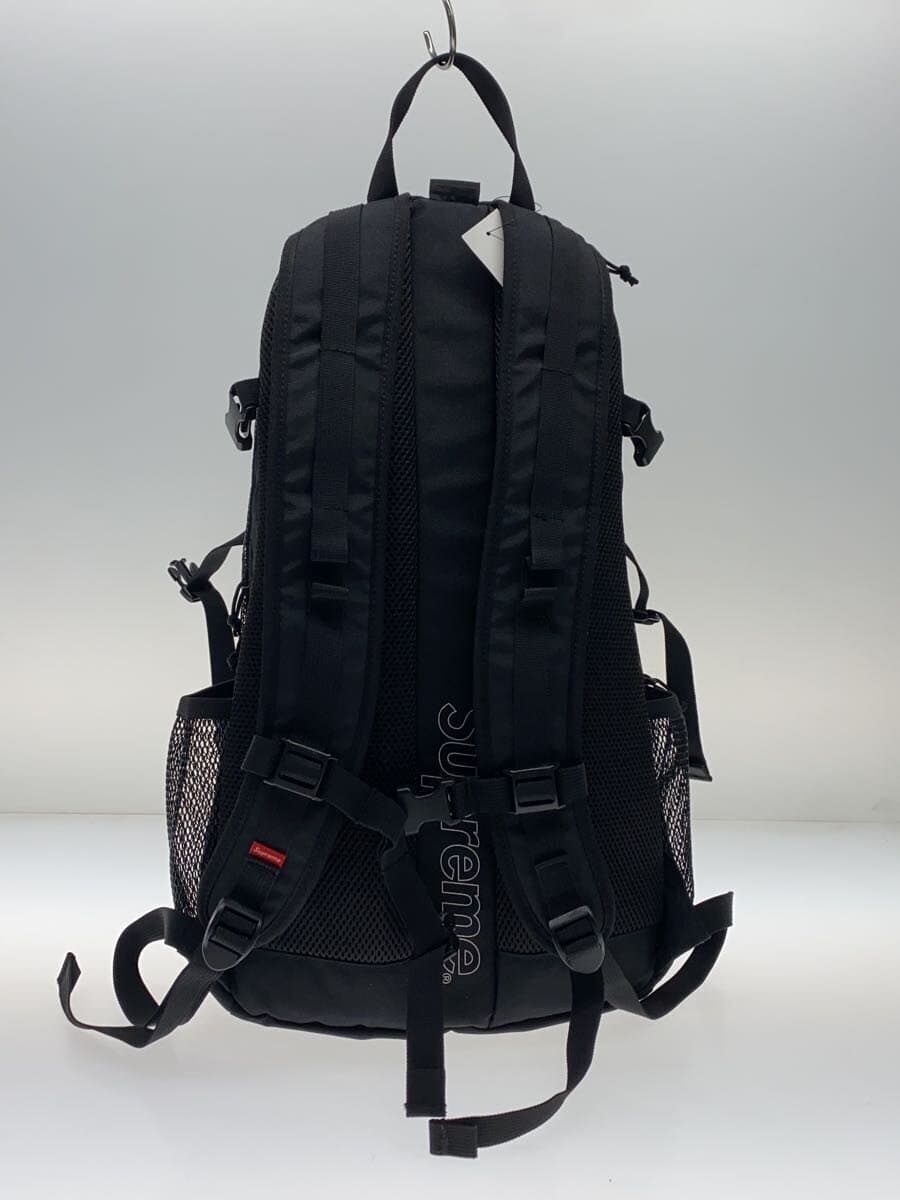 Supreme Backpack Nylon Black Plain 3