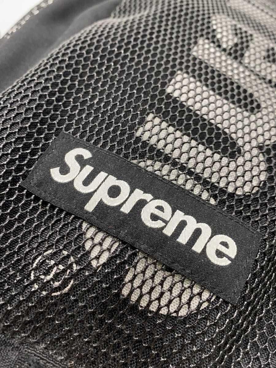 Supreme Backpack Nylon Black Plain 5