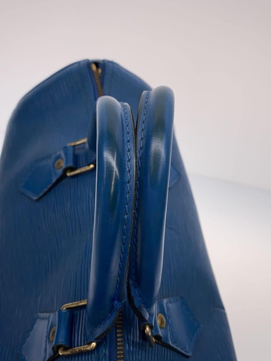 LOUIS VUITTON Speedy 30_Epi Leather BLU 7