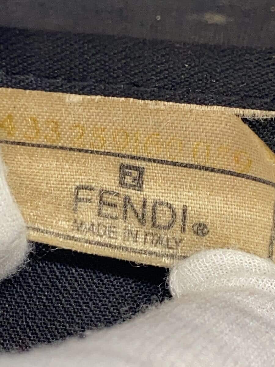 FENDI Shoulder Bag PVC BRW Stripe 5