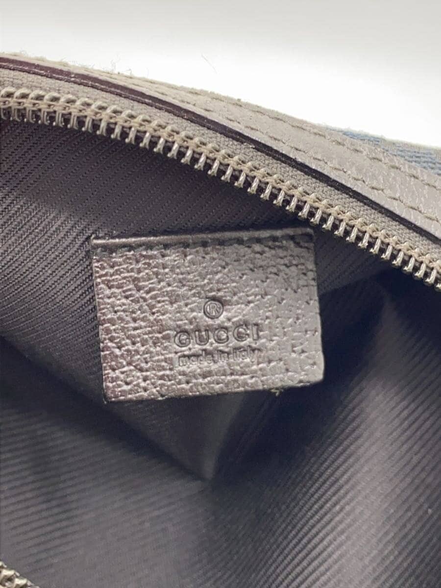 GUCCI Pouch Canvas BLK 5