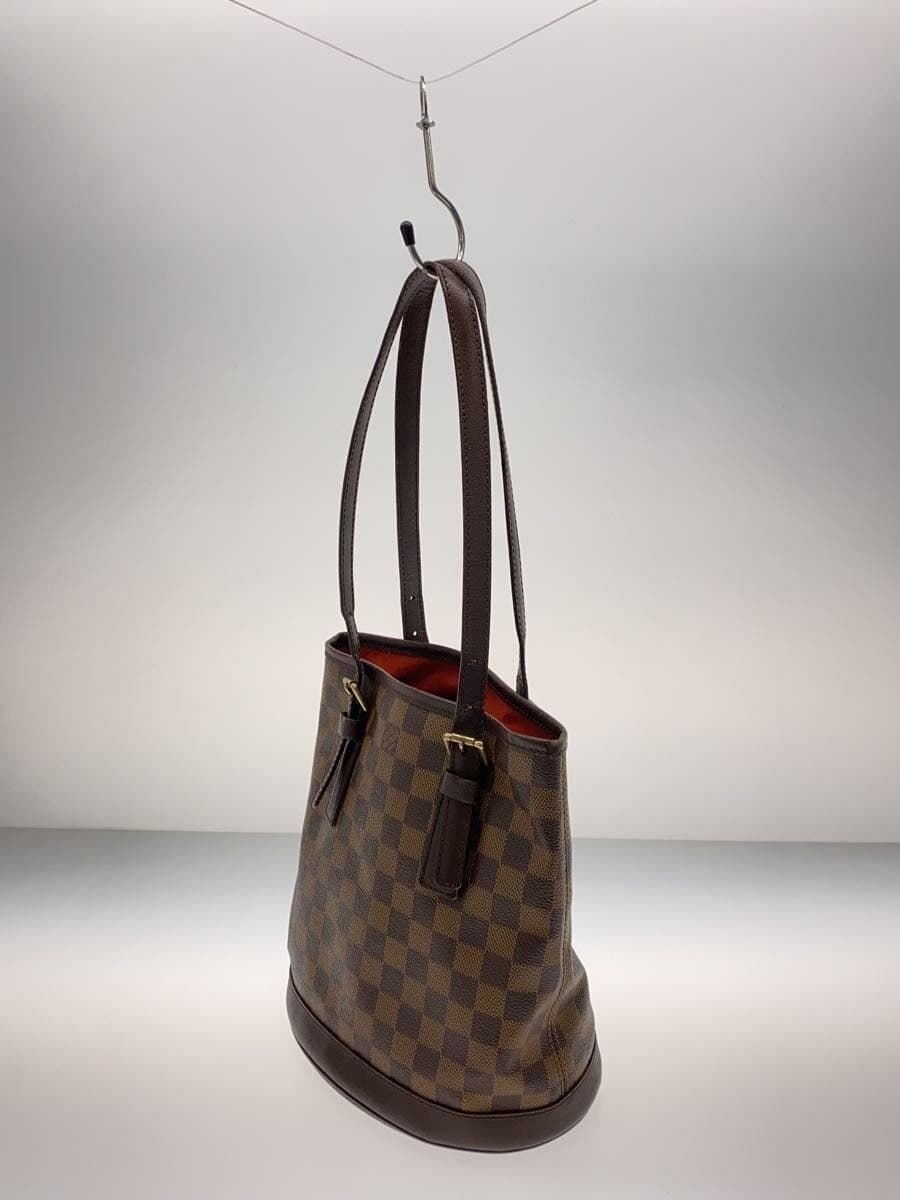 LOUIS VUITTON Marais Damier Ébène PVC BRW N42240 2