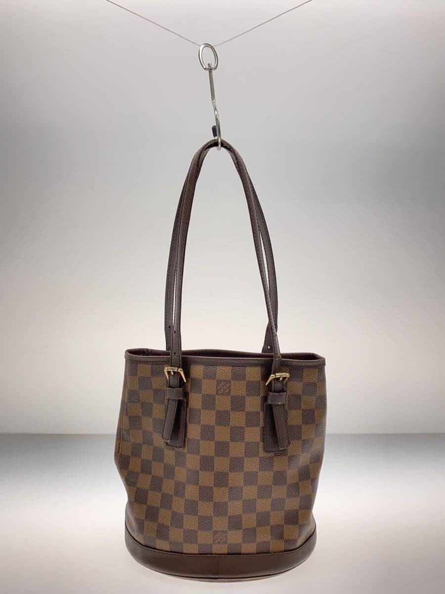 LOUIS VUITTON Marais Damier Ébène PVC BRW N42240 3