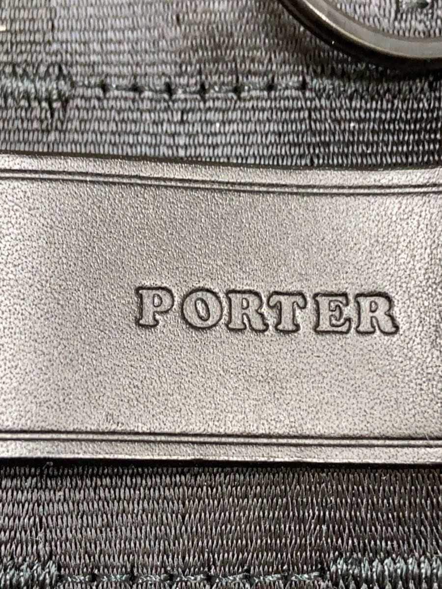 PORTER Shoulder Bag Canvas BLK Solid 703-08000 5