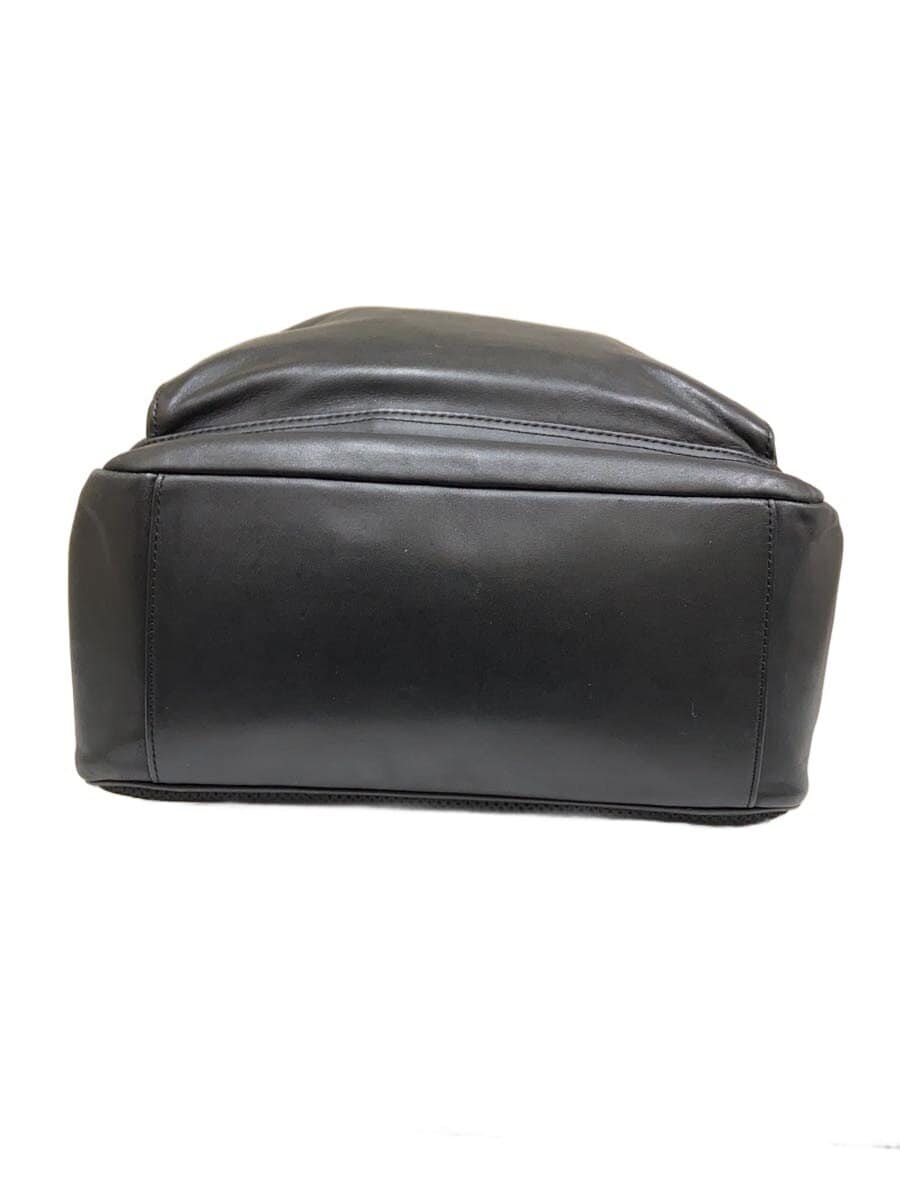 COACH Backpack Leather BLK Solid C2934 4