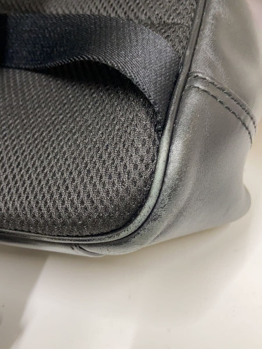 COACH Backpack Leather BLK Solid C2934 9