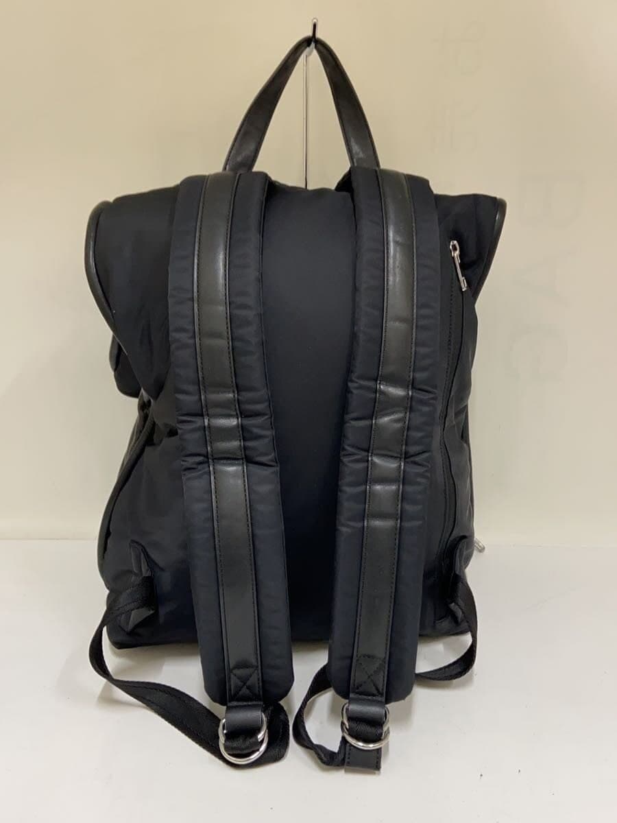 DIESEL Backpack Leather BLK 3