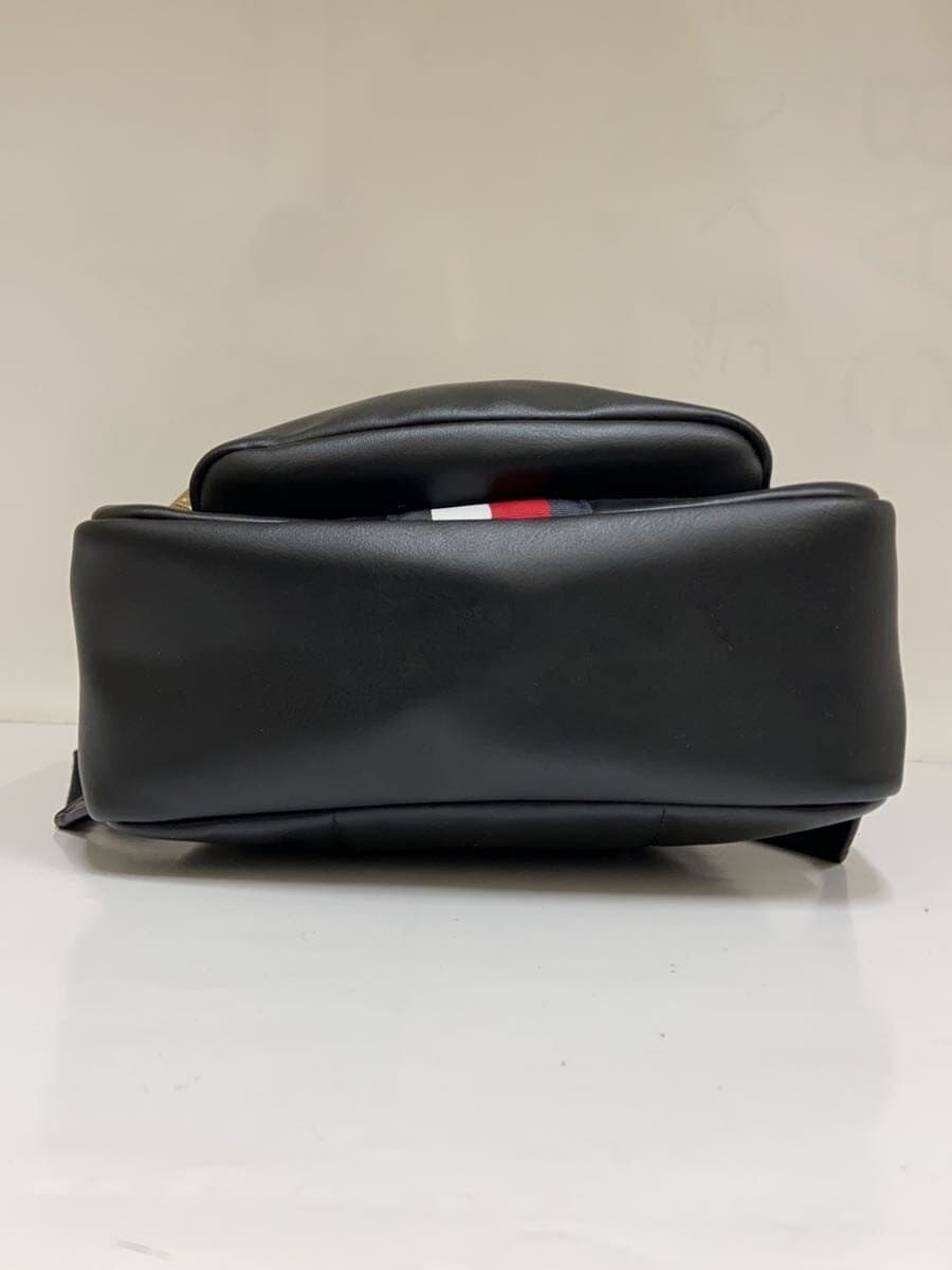 TOMMY HILFIGER Backpack Leather BLK 4