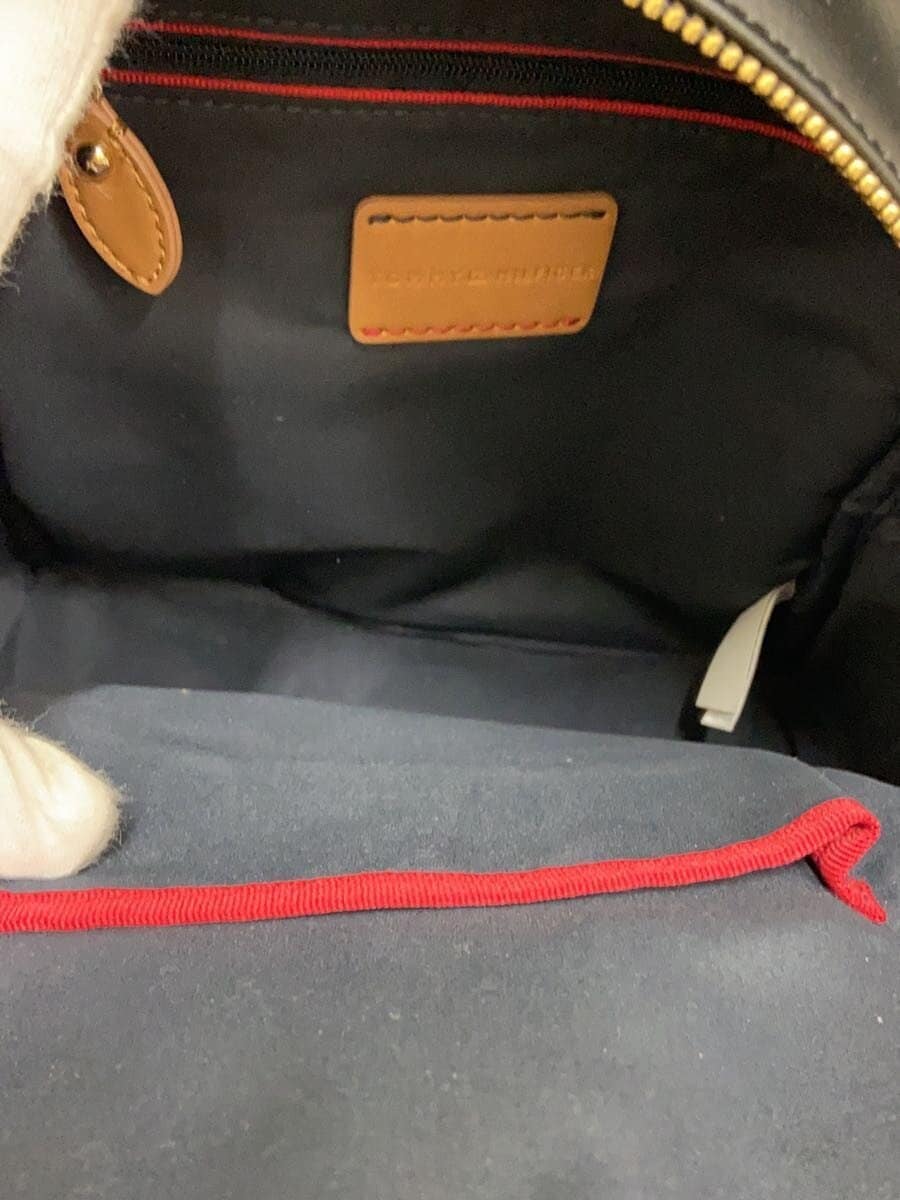 TOMMY HILFIGER Backpack Leather BLK 6