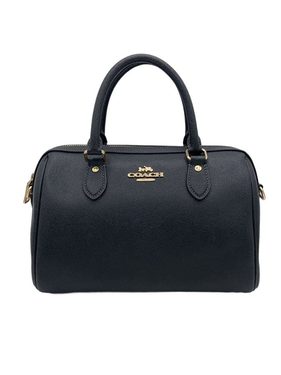 COACH shoulder bag -- BLK plain ch282