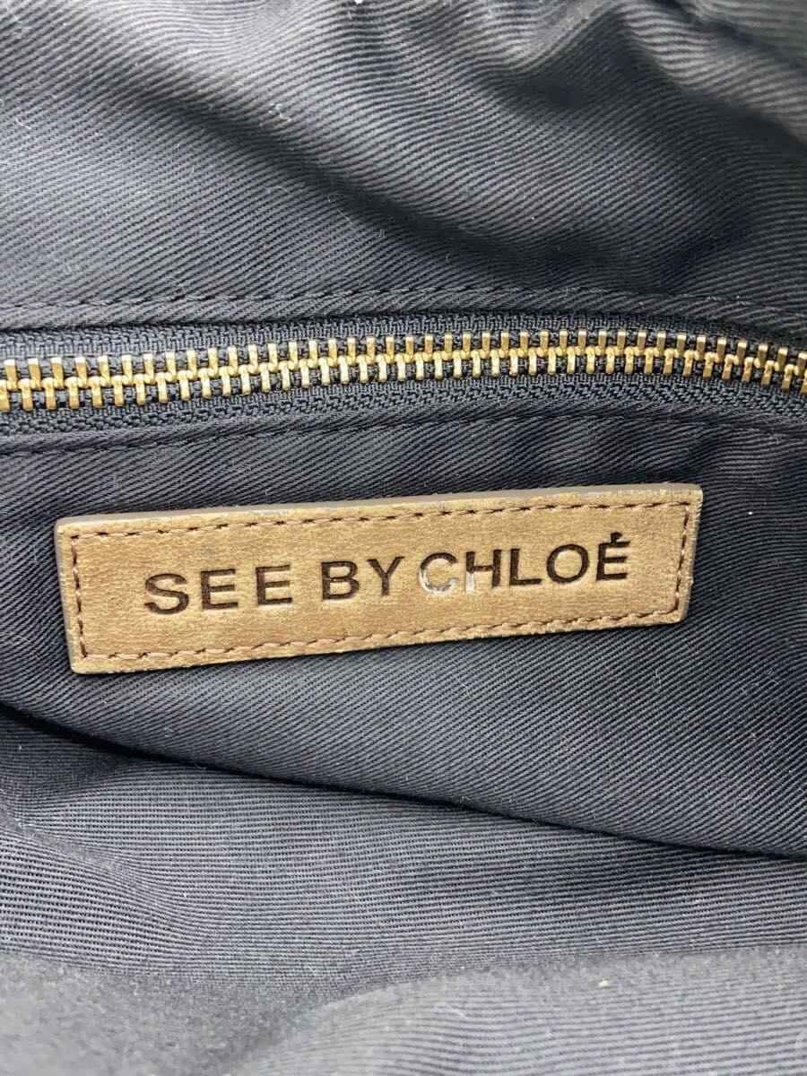 SEE BY CHLOE shoulder bag leather BLK 5