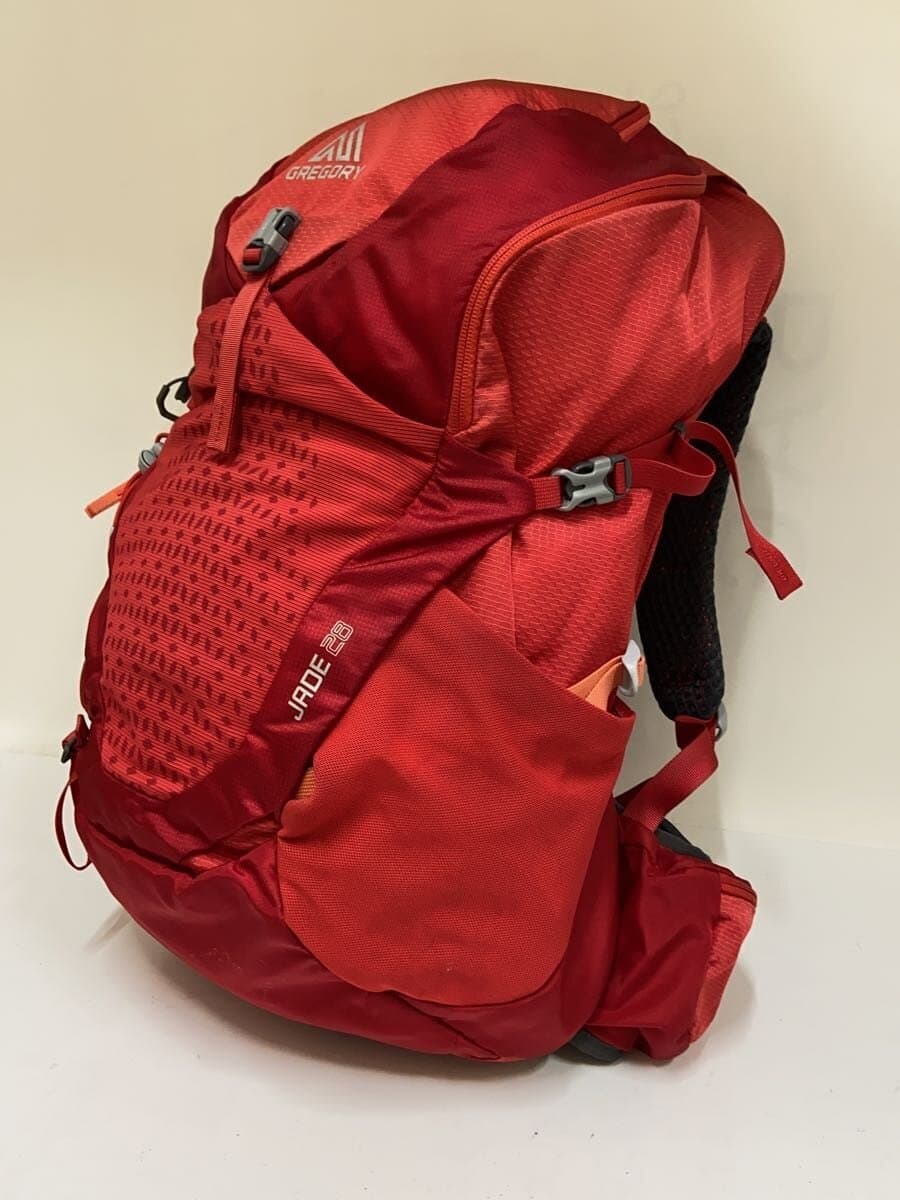 GREGORY backpack -- RED plain JADE28 2
