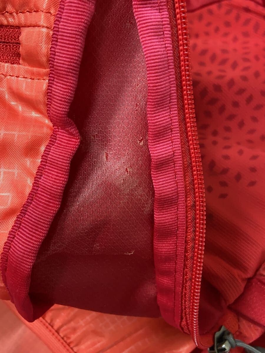 GREGORY backpack -- RED plain JADE28 8