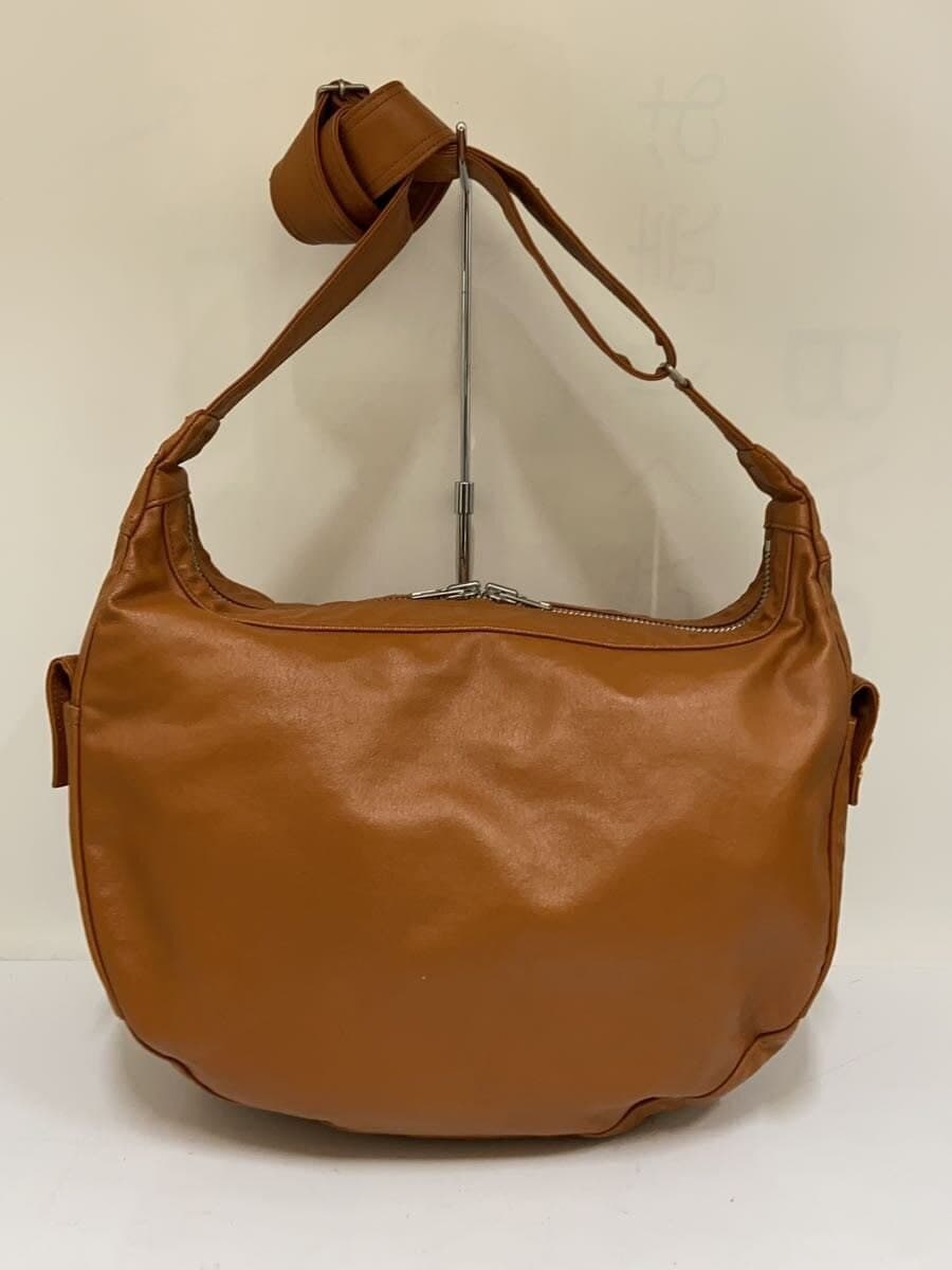 PORTER shoulder bag leather CML plain 3