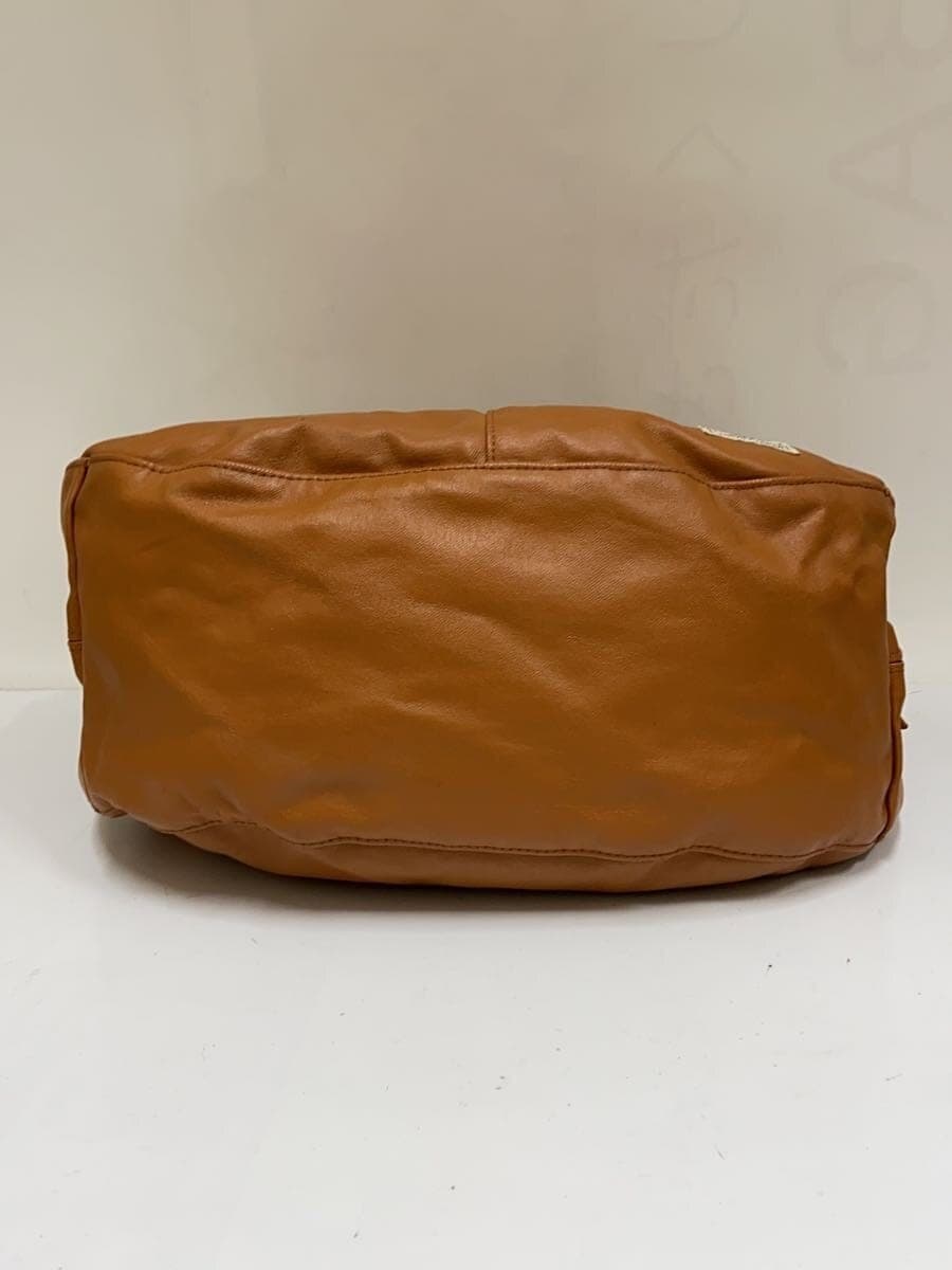 PORTER shoulder bag leather CML plain 4