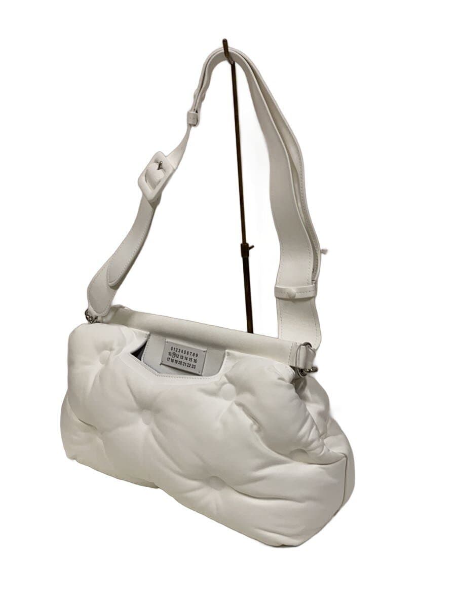 Maison Margiela GLAMSLAM MEDIUM BAG Shoulder Bag Leather WHT Solid SB1WG0034 2