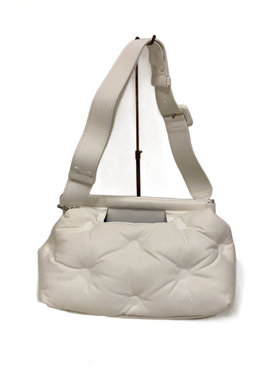 Maison Margiela GLAMSLAM MEDIUM BAG Shoulder Bag Leather WHT Solid SB1WG0034 3