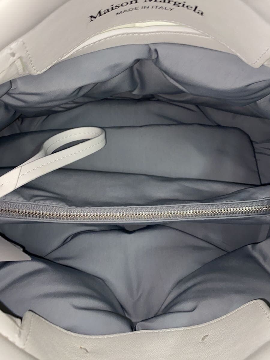 Maison Margiela GLAMSLAM MEDIUM BAG Shoulder Bag Leather WHT Solid SB1WG0034 6