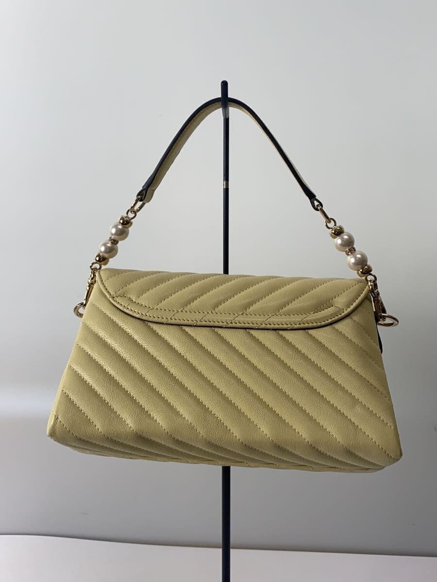 JIMMY CHOO Shoulder Bag Leather CRM Solid 3