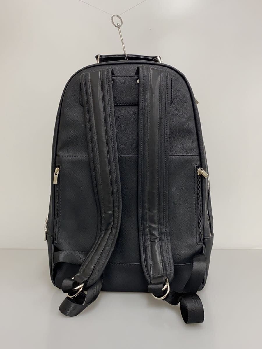tk.TAKEO KIKUCHI (TK) Backpack Faux Leather Black Solid 170-07324 3