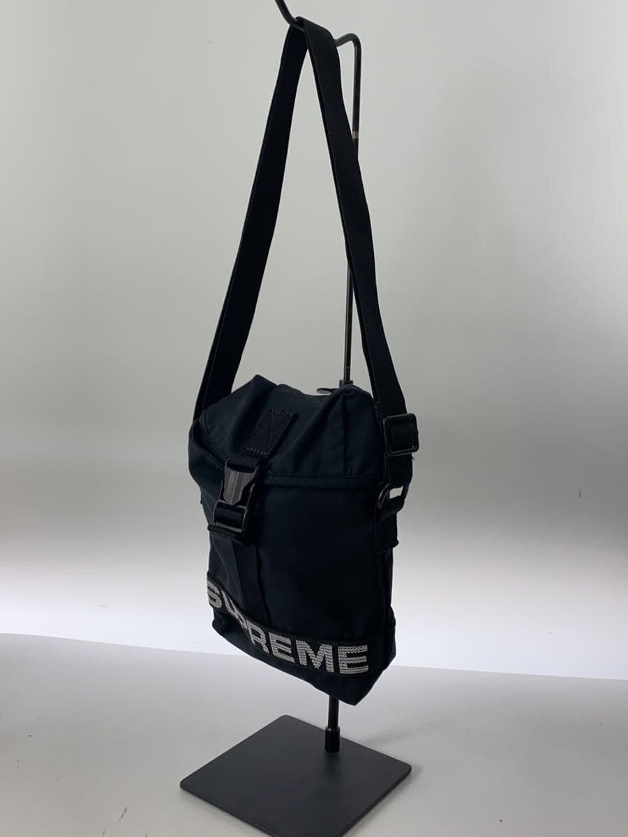 Supreme Shoulder Bag Polyester Black Solid 2