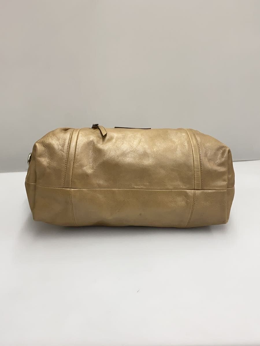 COACH Leather Rocker _Poppy _Camel CML Solid 4