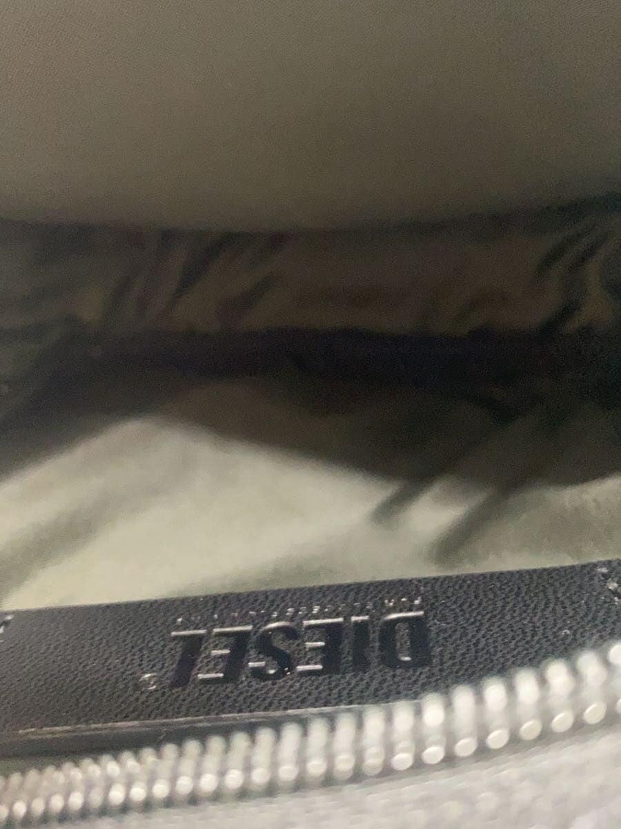 DIESEL Shoulder Bag BLK Solid P4634 6