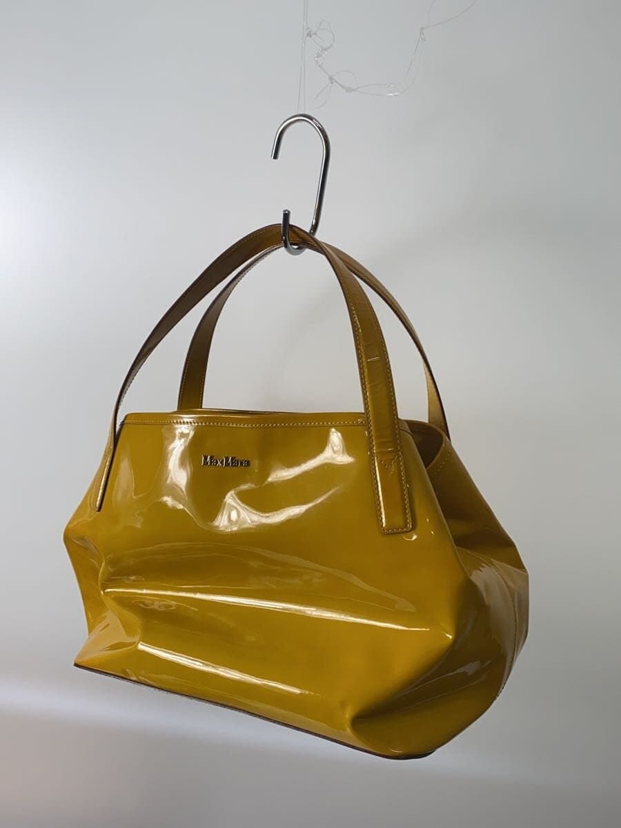 MAX MARA Handbag Patent YLW 2