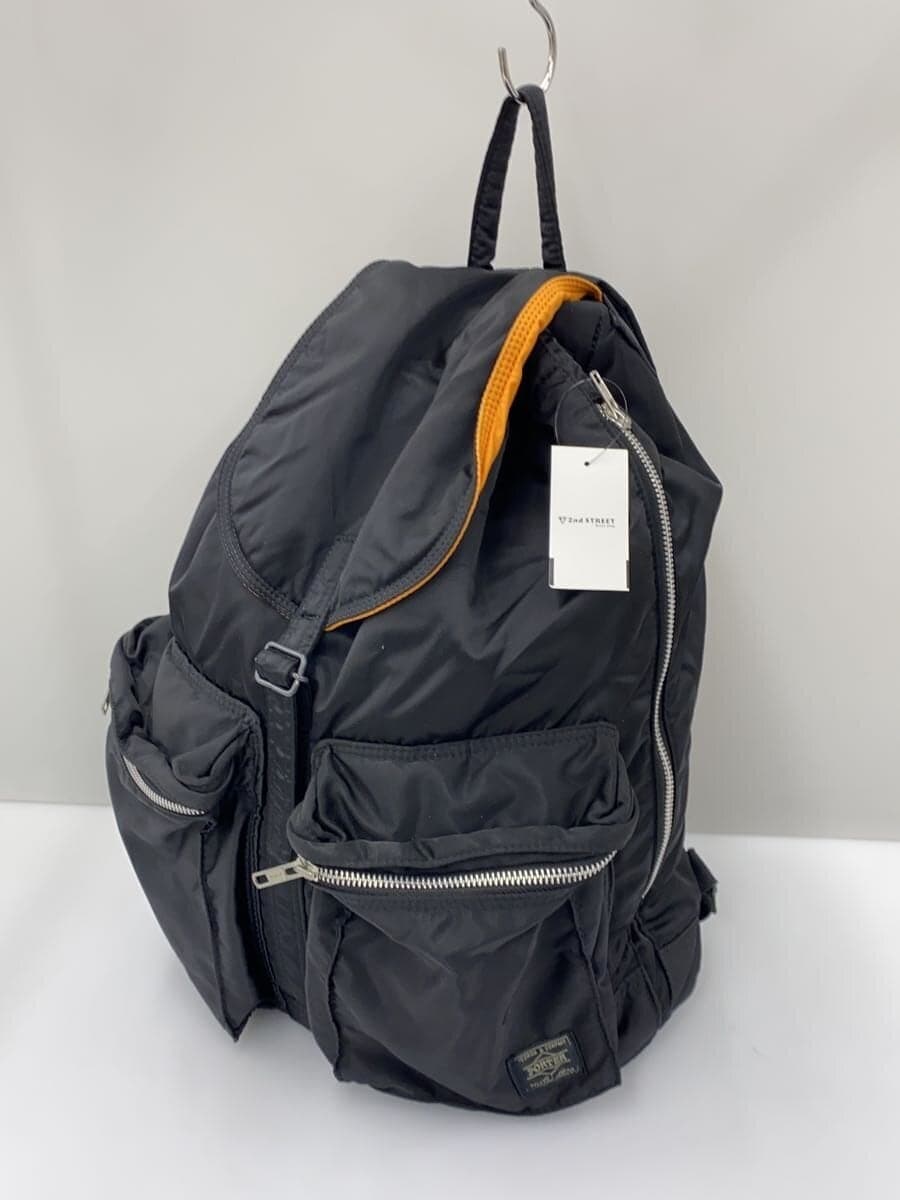 PORTER backpack nylon BLK plain 2