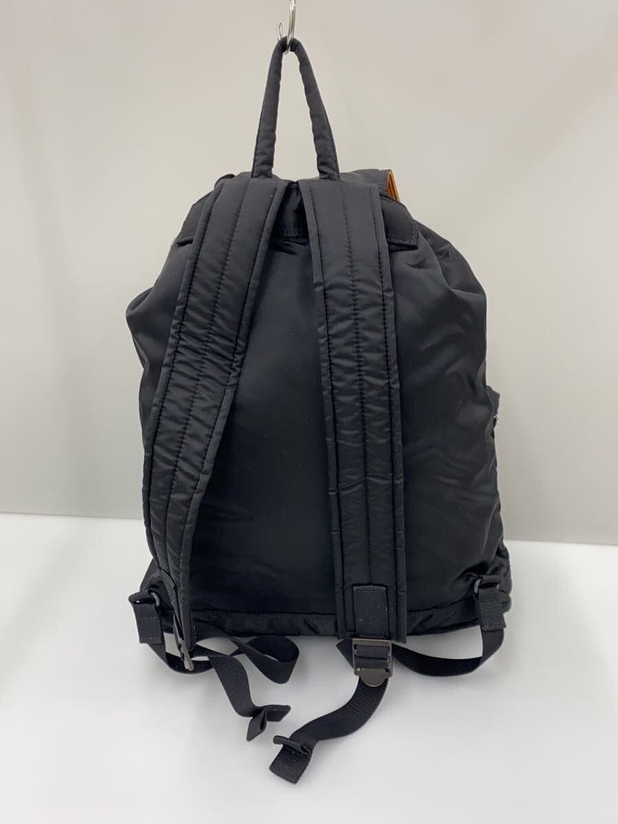 PORTER backpack nylon BLK plain 3
